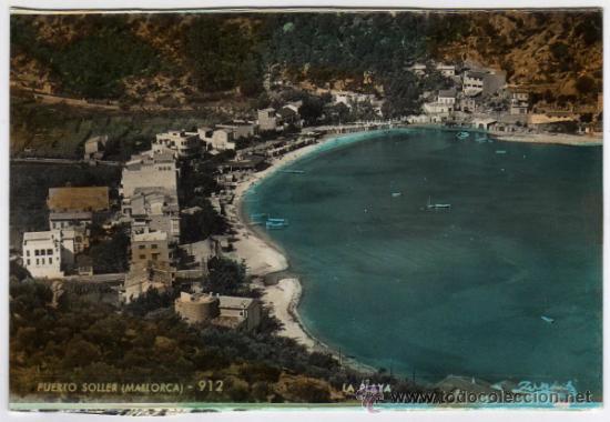 Cartes Postales: BONITA POSTAL DEL PUERTO DE SOLLER (MALLORCA) - VISTA GENERAL - LA PLAYA - Zerkowitz