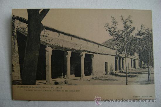 Postcards: SANTUARI DE LA MARE DE DEU DE LLUCH.PORXADES DEL PEREGRINS.10277