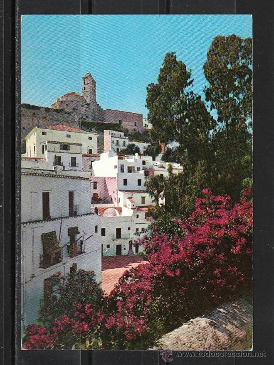 Postales: IBIZA. CIUDAD ALTA Y CATEDRAL - Foto 1