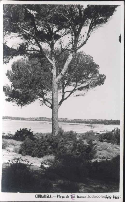 Postales: CIUDADELA (MENORCA).- PLAYA DE SON SAURA - Foto 1