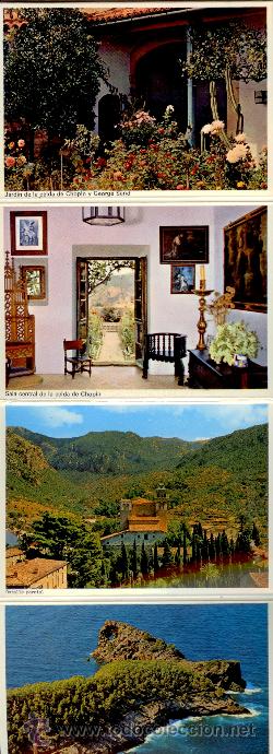 Postales: Valldemosa - Mallorca - librito bloc de mini postales - Foto 2