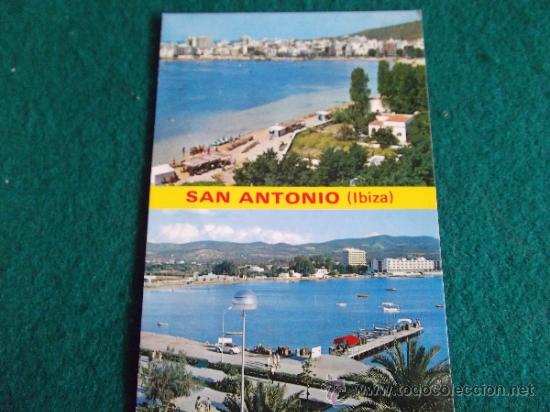 Postales: IBIZA-BA3-CIRCULADA-SAN ANTONIO