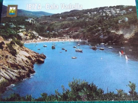 Postales: IBIZA-BA3-CIRCULADA-CALA VADELLA