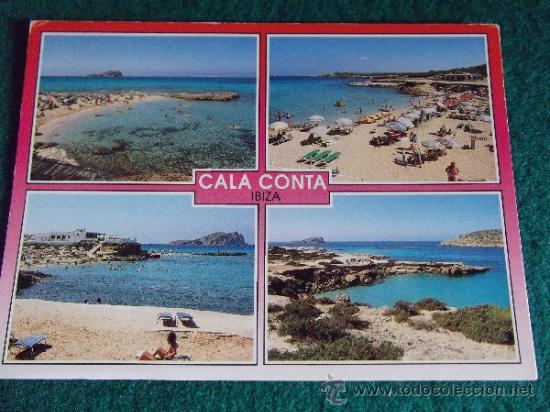 Postales: IBIZA-BA5-NO ESCRITA-CALA CONTA