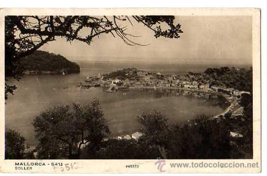 Postales: Soller - puerto. Circulada. - Foto 1