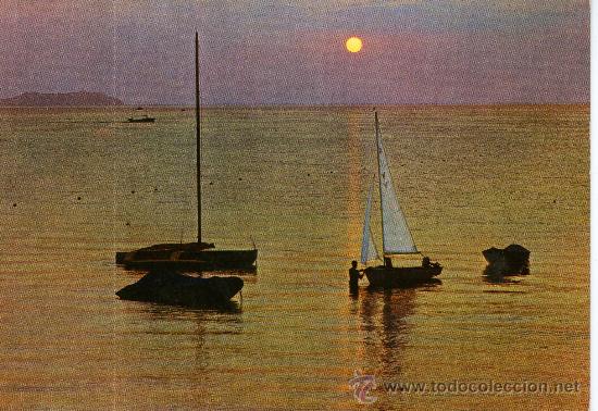 Postales: postal de mallorca - puesta de sol - Foto 1