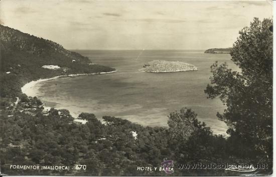 Postales: MALLORCA FORMENTOR ESCRITA - Foto 1