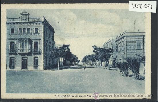 Postkarten: CIUDADELA - 7 - PASEO DE SAN NICOLAS -IMPRENTA ALTES - (10.709)