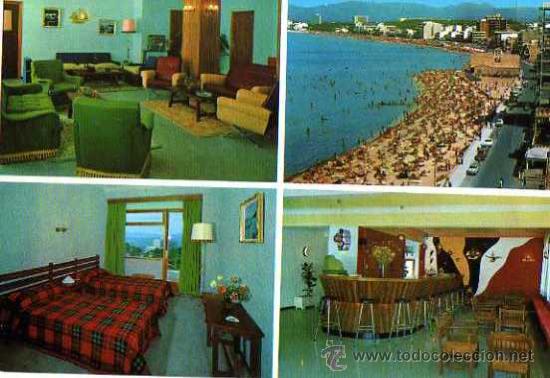 Postales: Hotel Pinos. Escrita. Mallorca. - Foto 1