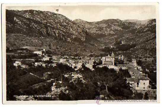 Postales: Valldemosa. Circulada 1947 - Foto 1