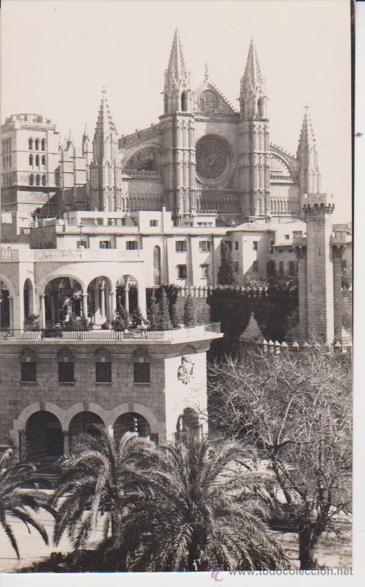 Postales: PALMA DE MALLORCA . TORRES DE LA CATEDRAL - Foto 1