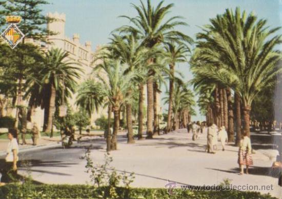Postales: Mallorca, Paseo de Sagrera y La Lonja -sin circular-. - Foto 1