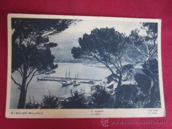 Postales: MALLORCA -SOLLER - EL PUERTO - Foto 1
