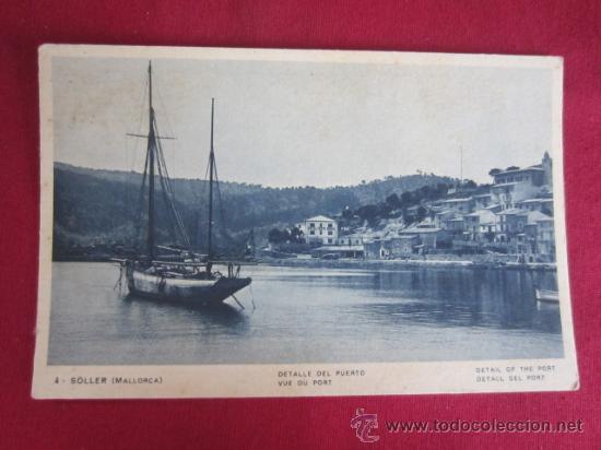 Postales: MALLORCA -SOLLER - EL PUERTO - Foto 1
