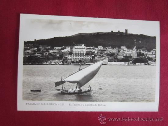 Postales: MALLORCA - EL TERRENO Y CASTILLO BELLVER - Foto 1