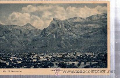 Postais: TARJETA POSTAL, 13 SOLLER, MALLORCA, VISTA GENERAL, MARQU&Eacute;S