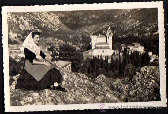 Postales: Mallorca Valldemosa.Circulada 1955. - Foto 1