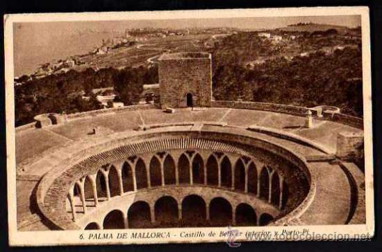 Postales: Mallorca. Castillo de Bellver .No circulada. - Foto 1