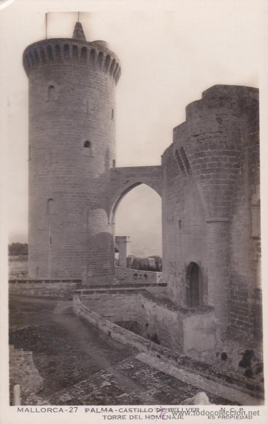 Postales: Mallorca Palma Castillo de Bellver (sin circular) - Foto 1