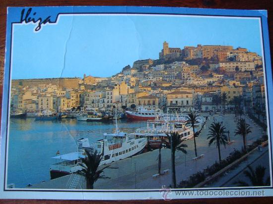 Postales: ibiza, eivissa -circulada 1992-. - Foto 1