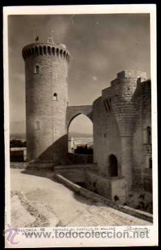 Postales: Mallorca. Castillo de Bellver. No circulada. - Foto 1