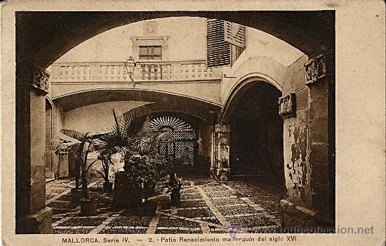 Postales: MALLORCA PATIO DEL RENACIMIENTO - Foto 1