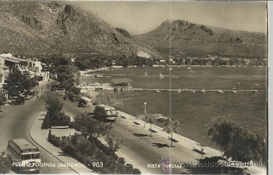 Postales: MALLORCA PUERTO DE POLLENSA ESCRITA - Foto 1