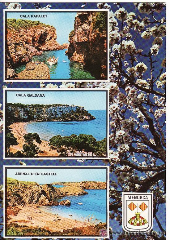 Postales: :::: PV357 - POSTAL - MENORCA - VARIAS VISTAS - Foto 1
