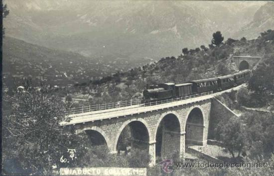 Postales: SOLLER (MALLORCA).- VIADUCTO - Foto 1