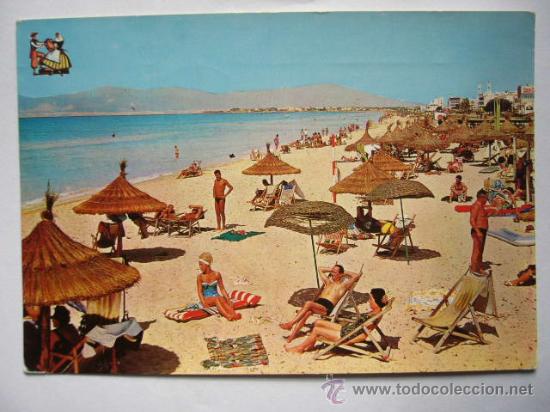 Cartoline: MALLORACA.  EL ARENAL.  N&ordm; 719.  BEASCOA.  CIRCULADA.