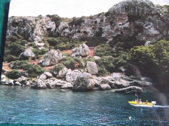 Postales: MENORCA-V6-ESCRITA-CALA COVES - Foto 1