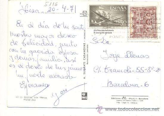 Postales: Ibiza, circulada - Foto 2