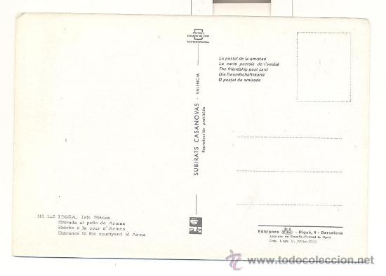 Postales: Ibiza, patio de armas - Foto 2