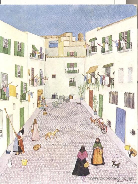 Postales: Ibiza,postal na&iuml;f - Foto 1