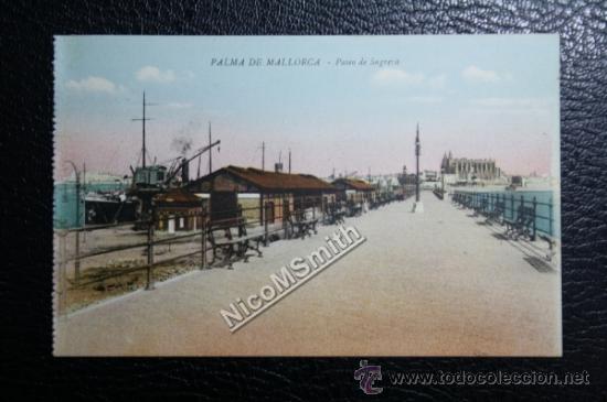 Postales: Postal Original de Epoca - Palma de Mallorca Paseo de la Sagrera-  Ref62 - Foto 1