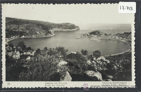 Postales: SOLLER - 51  - PUERTO  - EXCL. ANTONIO VICH - (12.715)