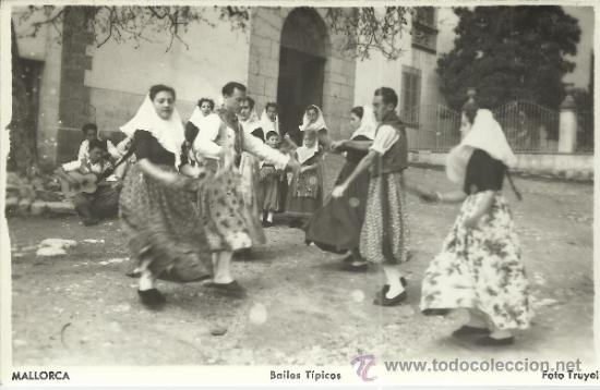 Postales: MALLORCA BAILES TIPICOS SIN ESCRIBIR - Foto 1