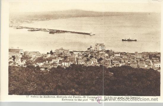 Postales: MALLORCA ENTRADA DEL PUERTO - Foto 1