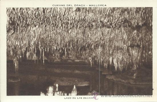 Postales: MALLORCA CUEVAS DEL DRACH SIN ESCRIBIR - Foto 1