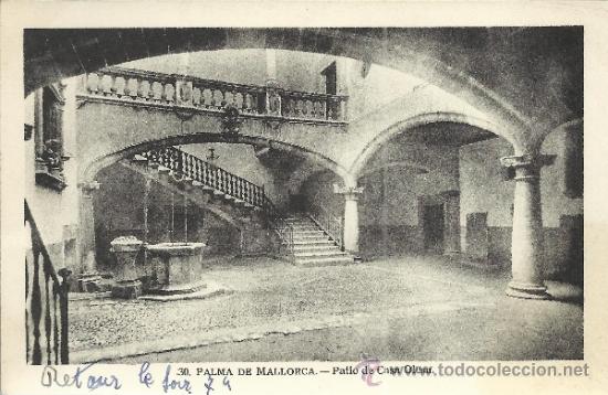 Postales: MALLORCA PATIO DE CASA OLESA - Foto 1