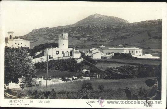 Postales: MERCADAL (MENORCA).- MONTE TORO - Foto 1