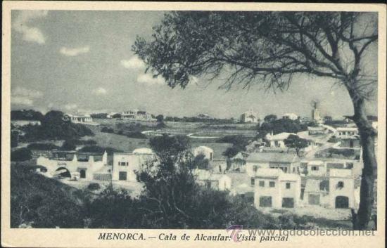 Postcards: MENORCA.- CALA DE ALCAUFAR: VISTA PARCIAL