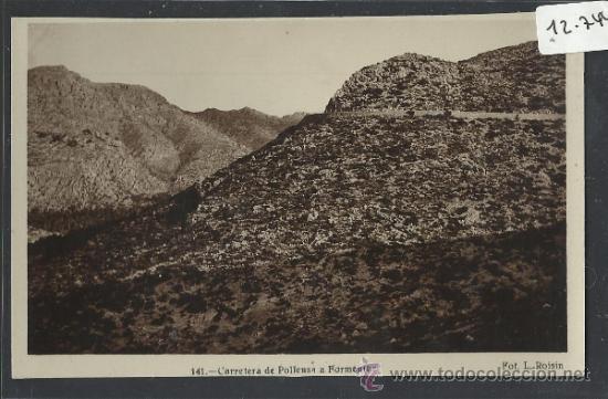 Cartoline: MALLORCA- 141 -CARRETERA DE POLLENSA A FORMENTOR- FOTO ROISIN- (12.744)