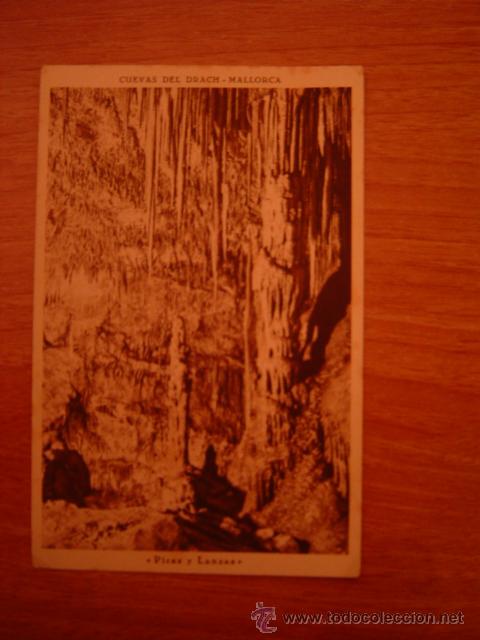 Postales: POSTAL CUEVAS DEL DRACH MALLORCA  PICAS Y LANZAS SIN CIRCULAR - Foto 1