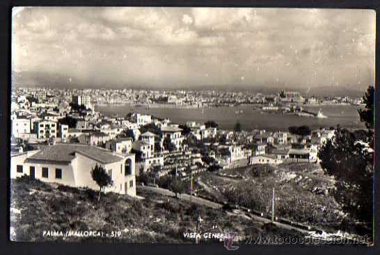 Postales: Palma. Vista general. Circulada. - Foto 1
