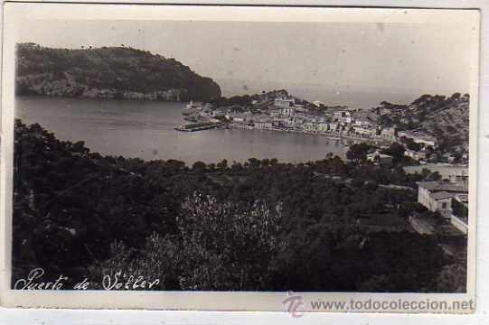 Postales: Puerto de Soller.  Postal fotogr&aacute;fica. Sin circular. Baleares. No figura editor ni fot&oacute;grafo.