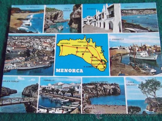 Postales: MENORCA-V4- ESCRITA- - Foto 1