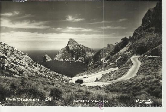 Postales: BALEARES MALLORCA FORMENTOR ESCRITA - Foto 1