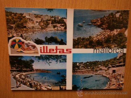 Postales: MALLORCA. PLAYA DE ILLETAS. - Foto 1