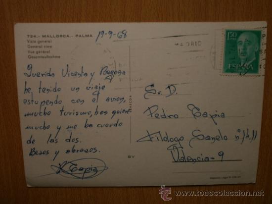 Postales: PALMA DE MALLORCA. VISTA GENERAL. - Foto 2